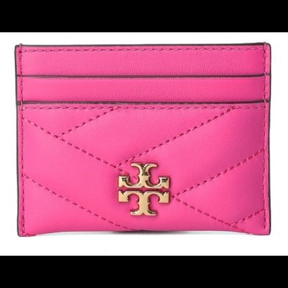 Tory Burch Pink Cars Holder